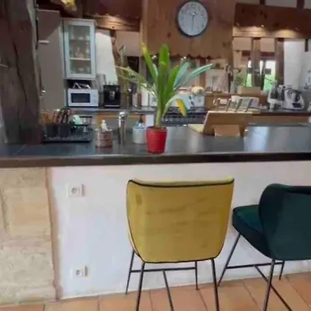 Superbe Maison En Pierre Proche Bordeaux &piscine *