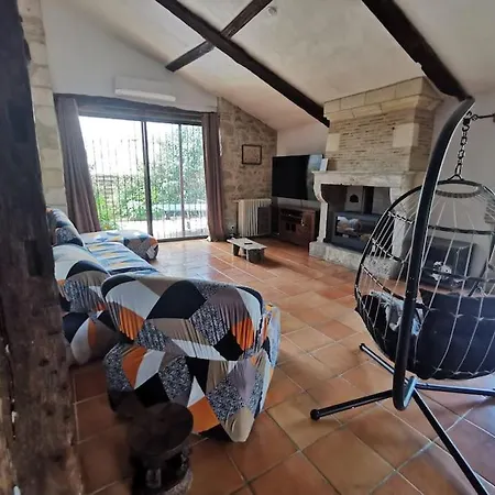 Superbe Maison En Pierre Proche Bordeaux &piscine Holiday home Saint-Martin-Petit