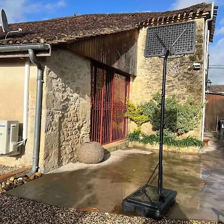 Superbe Maison En Pierre Proche Bordeaux &piscine 10 Personnes * Saint-Martin-Petit